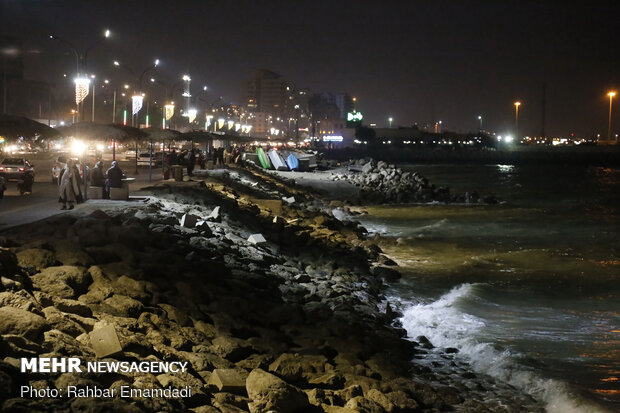 Bandar Abbas beach nights