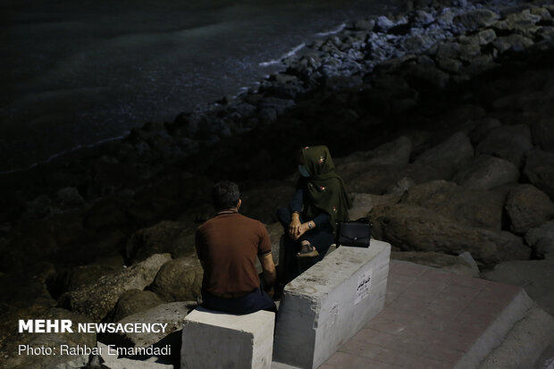 Bandar Abbas beach nights