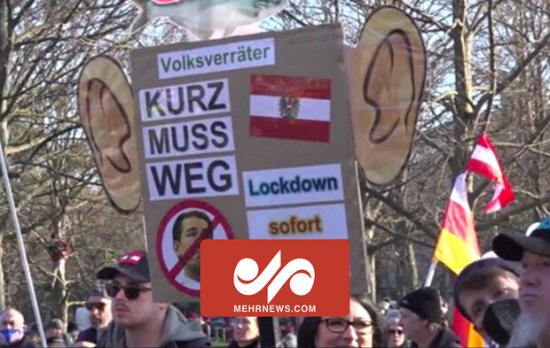 VIDEO: Thousands turn out for Vienna anti-lockdown protest