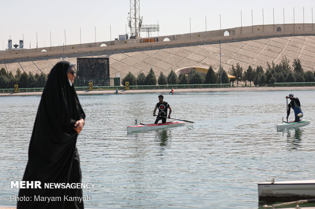 فینال لیگ قایقرانی آب های آرام