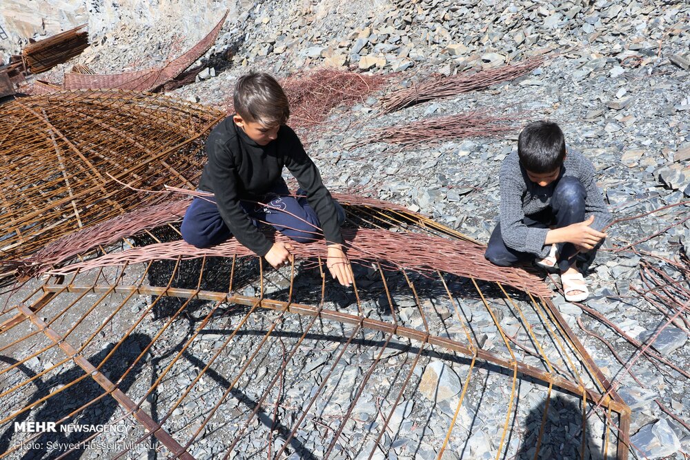 Twig weaving in Razavi Khorasan
