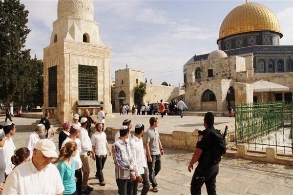 تعرض بیش از ۳۴ هزار صهیونیست به «مسجد الاقصی» در سال ۲۰۲۱