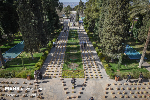 رزمایش کمک مومنانه در حافظیه شیراز