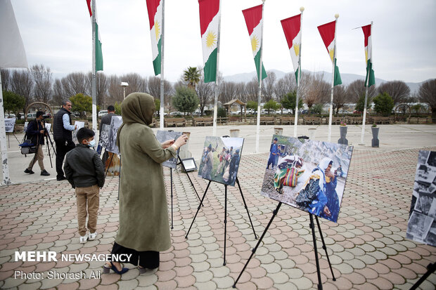 نمایشگاه عکاسان ایرانی در موزه جنگ حلبچه