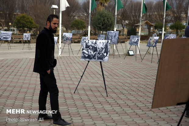 نمایشگاه عکاسان ایرانی در موزه جنگ حلبچه