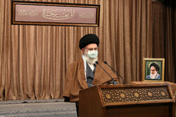 Leader delivers speech on Eid al-Mab’ath
