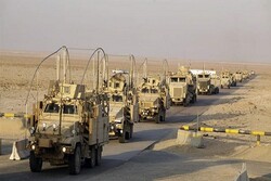 کاروان لجستیک متعلق به نظامیان آمریکا در عراق هدف قرار گرفت