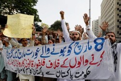 طالبان پاکستان نسبت به برگزاری مراسم راهپیمایی روز زن هشدار دادند