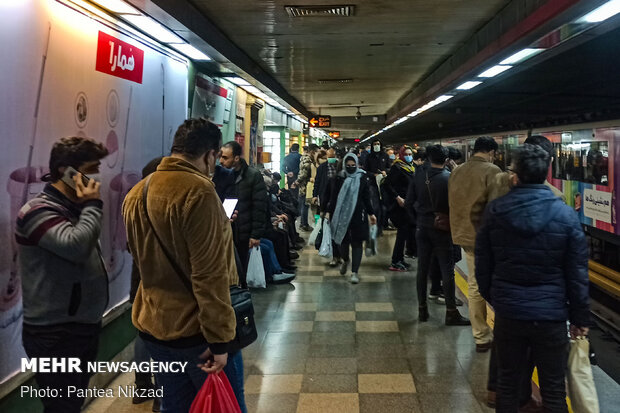 سرویس‌دهی مترو تهران در تعطیلات نوروزی اعلام شد