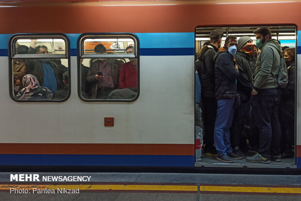 رکورد مترو تهران از ۱۰.۵ میلیارد سفر گذشت