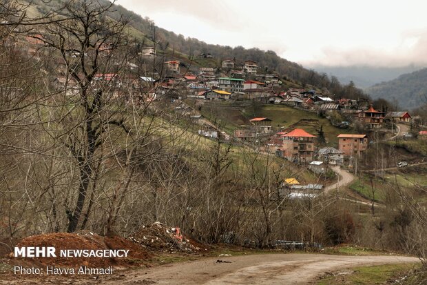 Landslide in northern village