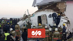 سقوط هواپیمای ترابری نظامی در قزاقستان