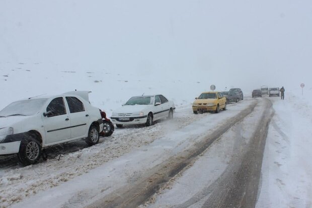 ۶ جاده استان سمنان به دلیل بارش برف مسدود است 