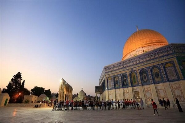 استقبال شهر رمضان المبارك في القدس