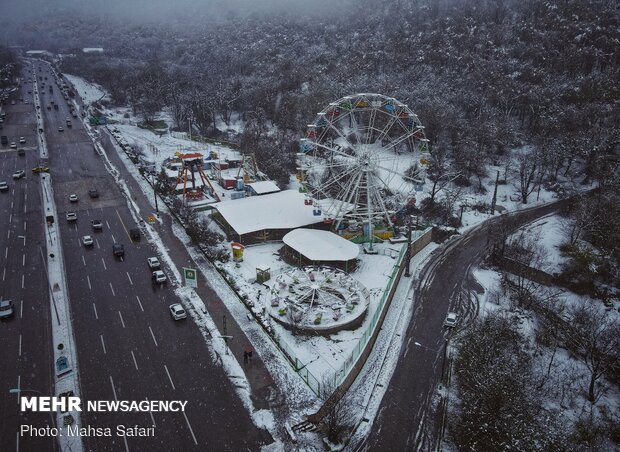 Heavy snowfall welcomes spring
