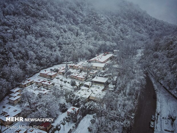 Heavy snowfall welcomes spring
