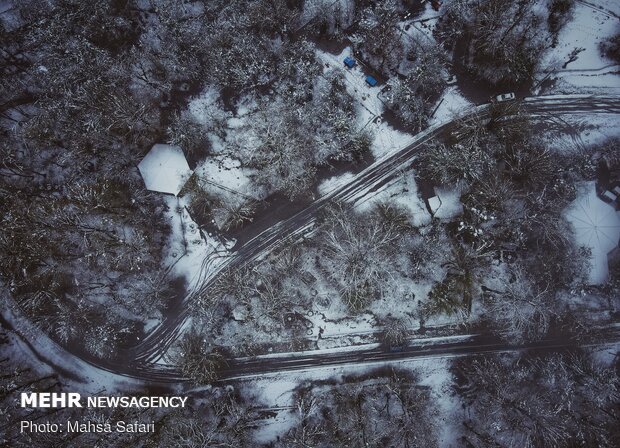 Heavy snowfall welcomes spring
