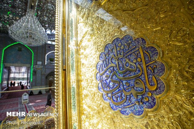 Holy shrine of Imam Hussein (PBUH) on eve of Month of Sha'ban