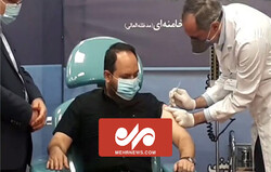 VIDEO: FAKHRA vaccine tested on Martyr Fakhrizadeh son
