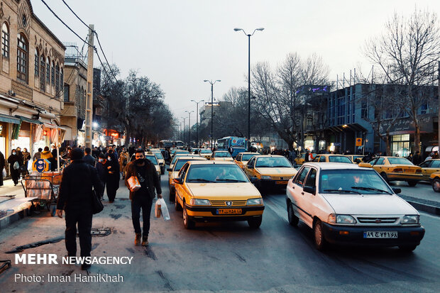 بازار همدان،چند روز مانده به عید