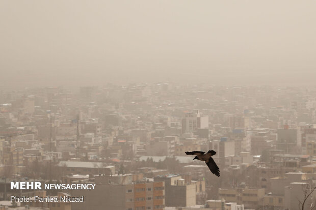هشدار وقوع آلودگی هوا و گرد و غبار در پایتخت طی ماه های پیش رو