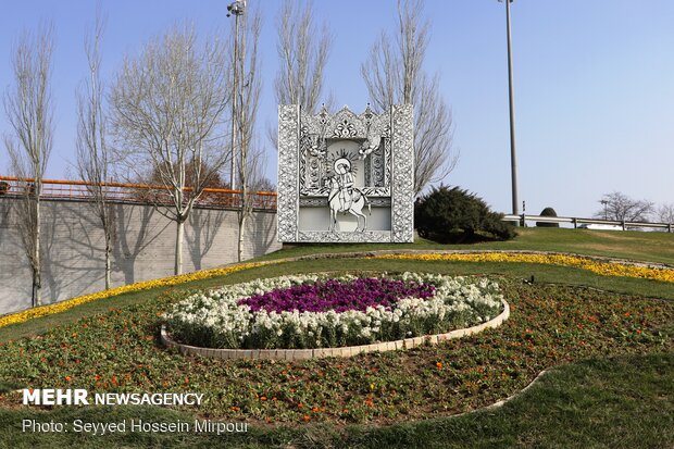 Nowruz elements in Mashhad
