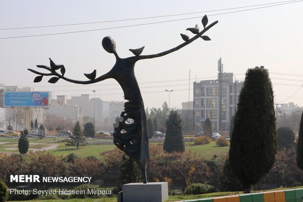 Nowruz elements in Mashhad
