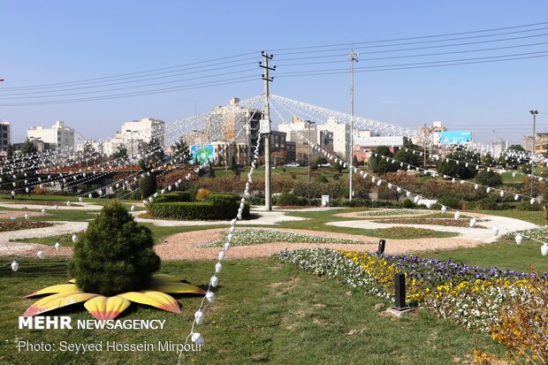 Nowruz elements in Mashhad
