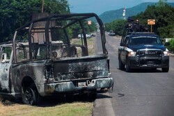 میکسیکو میں پولیس قافلے پر حملے میں 13 اہلکار ہلاک