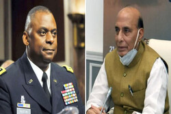 امریکی وزیر دفاع کل بھارت کے وزیر دفاع سے ملاقات کریں گے