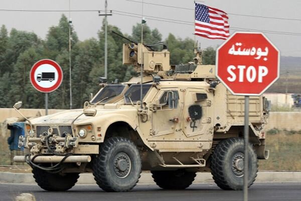 کاروان نظامی آمریکا در جنوب عراق مورد هدف قرار گرفت
