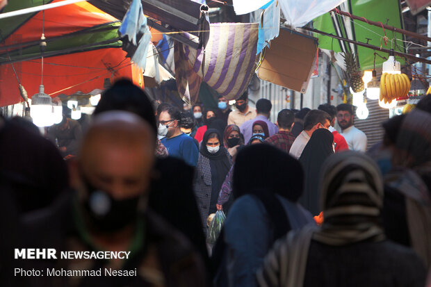 بازار گرگان یک روز قبل از نوروز
