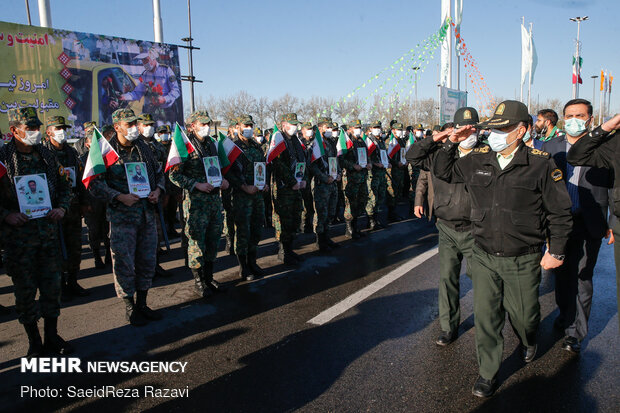 NAJA’s Nowruz exercise in Tehran
