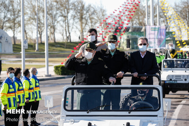 NAJA’s Nowruz exercise in Tehran
