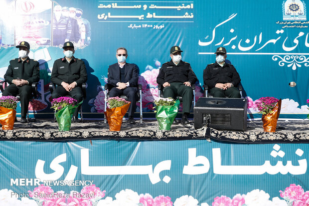 NAJA’s Nowruz exercise in Tehran
