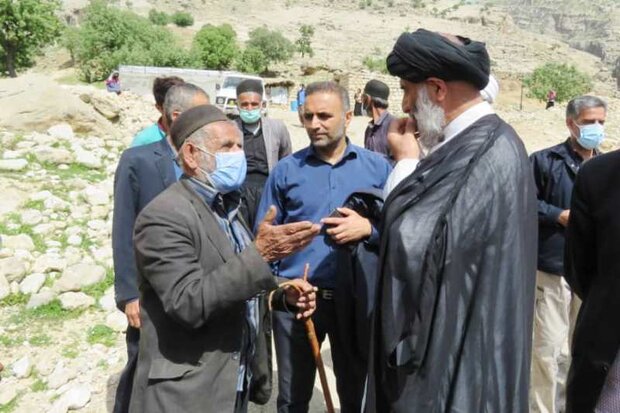نماینده ولی‌فقیه در خوزستان  در بخش سوسن ایذه حضور یافت 