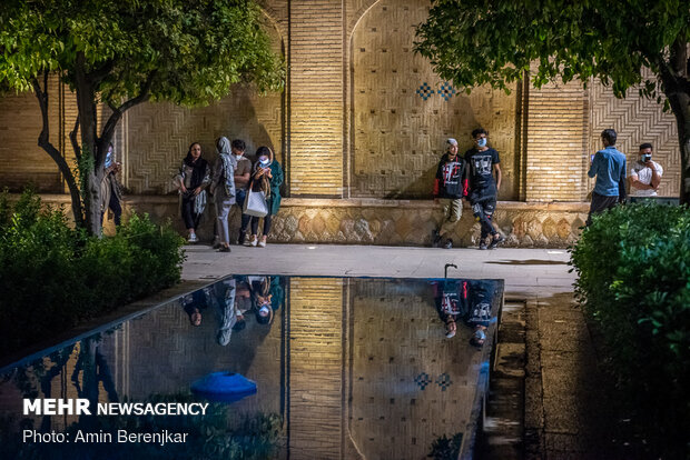 Tombs of Sa’di, Hafez during Nowruz holidays