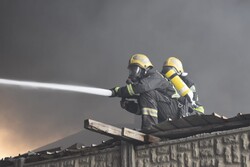 آتش سوزی گسترده در مجتمع «الدمام» عربستان
