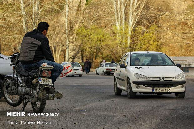 تردد نارنجی - شهرستان سامان چهارمحال و بختیاری