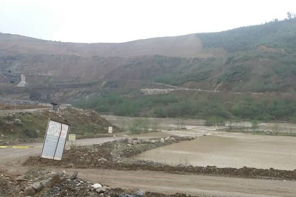 طغیان رودخانه روستای «پلام» منطقه اشکورات شهرستان رودسر