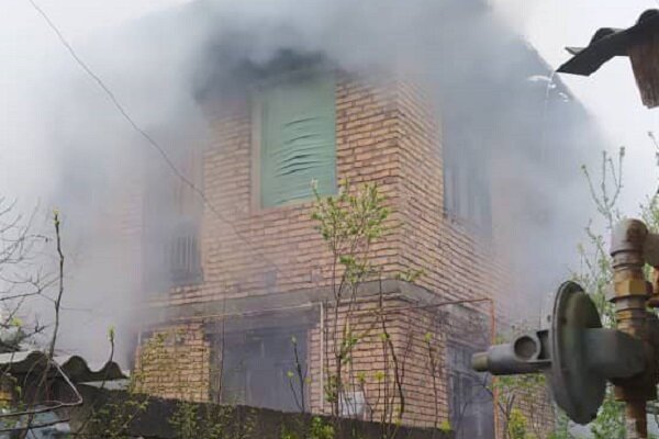 آتش سوزی یک واحد مسکونی در کلاچای/ پیرمرد ۷۰ ساله جان باخت