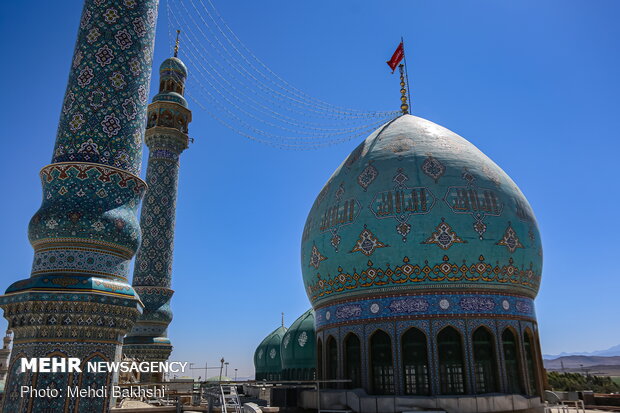 مسجد جمکران در آستانه نیمه شعبان