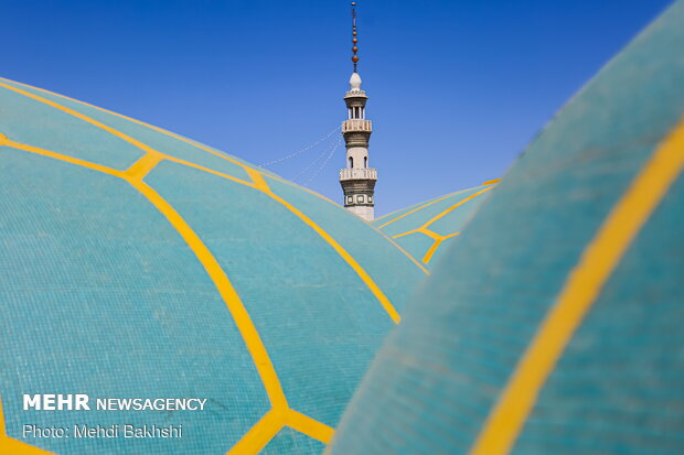 مسجد جمکران در آستانه نیمه شعبان