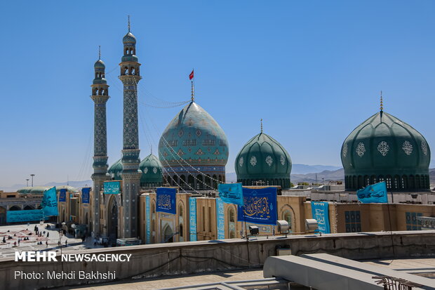 مسجد جمکران در آستانه نیمه شعبان