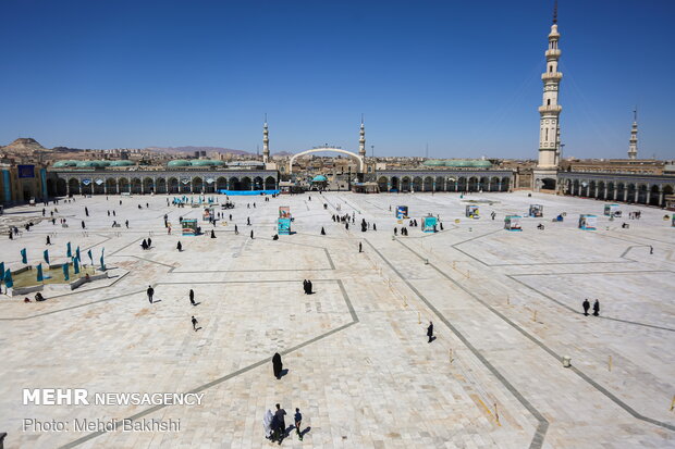 مسجد جمکران در آستانه نیمه شعبان