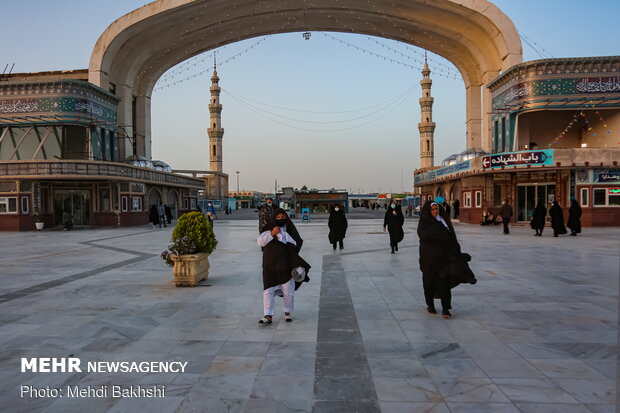 مسجد جمکران در آستانه نیمه شعبان