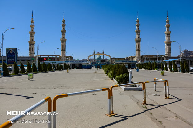 مسجد جمکران در آستانه نیمه شعبان