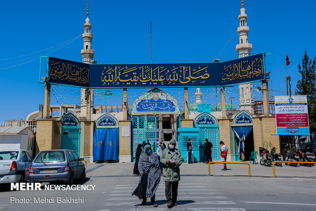 مسجد جمکران در آستانه نیمه شعبان