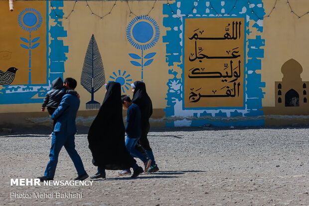 مسجد جمکران در آستانه نیمه شعبان