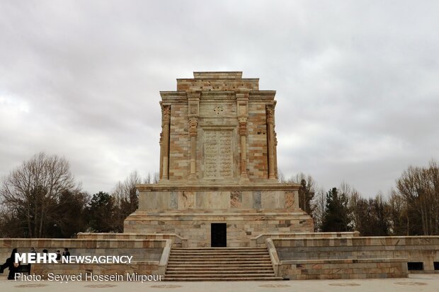 Tomb of Ferdowsi during Nowruz holidays